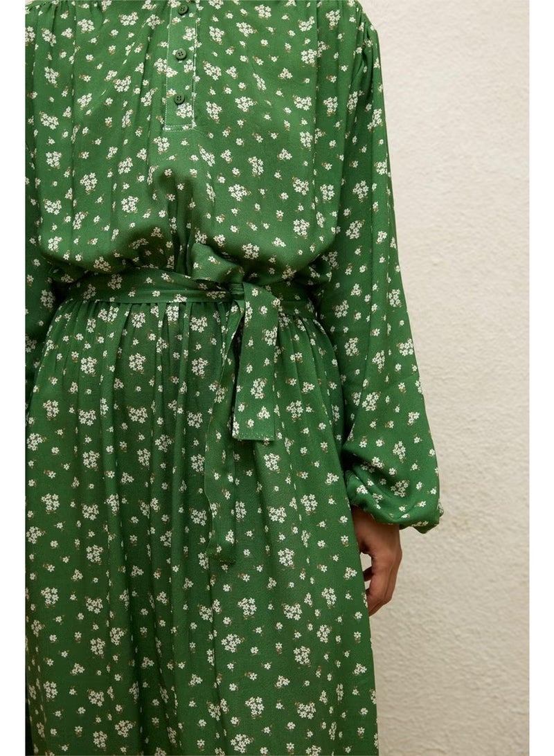 Manuka Floral Belted Dress - Image 3